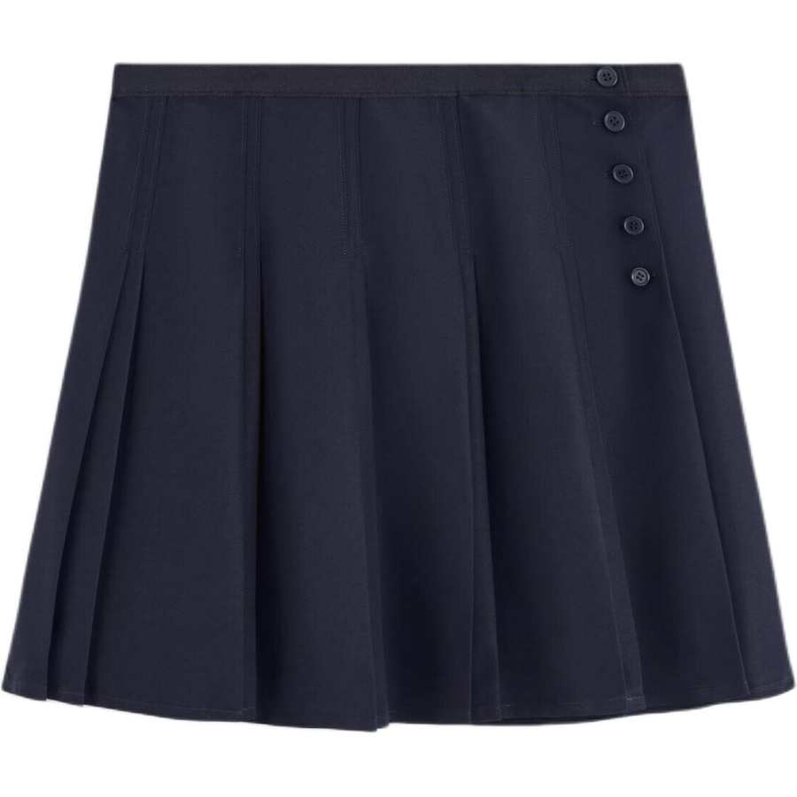 COS Casual Short Skirts Women's Navy Blue Moderate