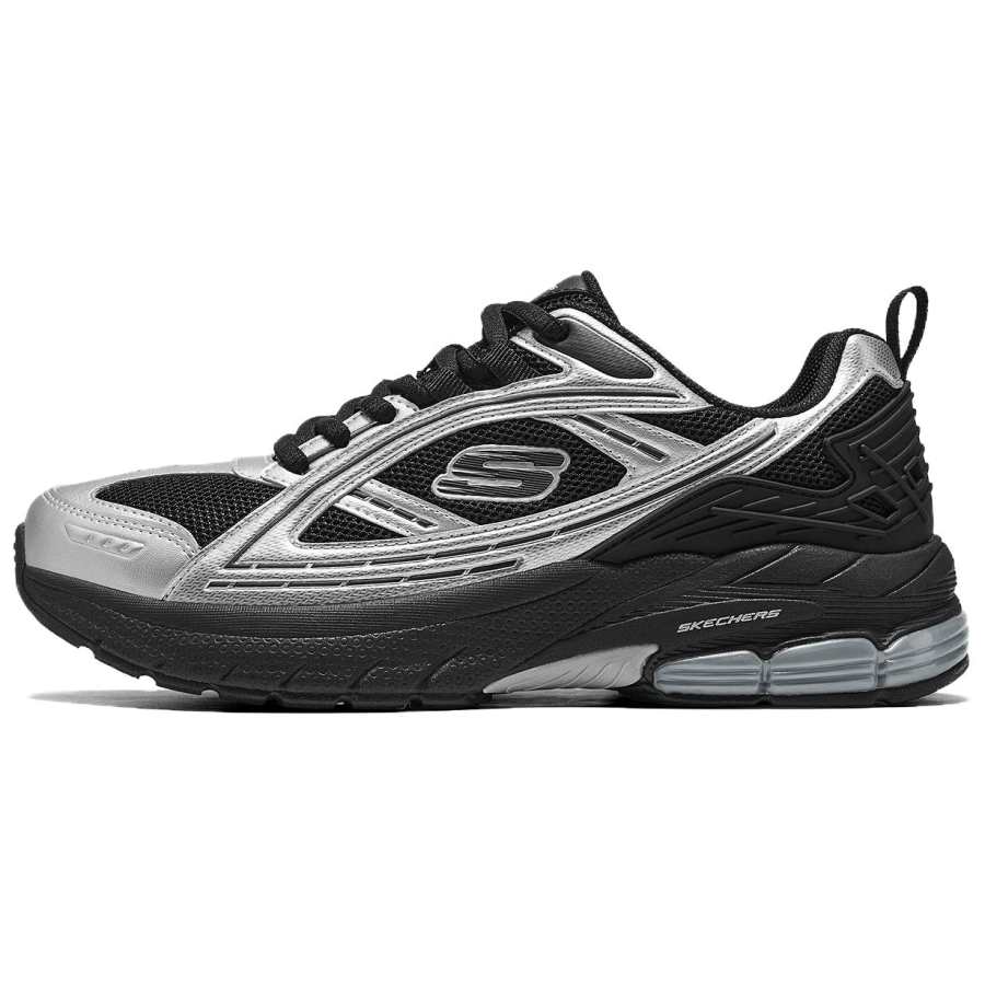 Skechers Sport Running Shoes Women's Silver Black