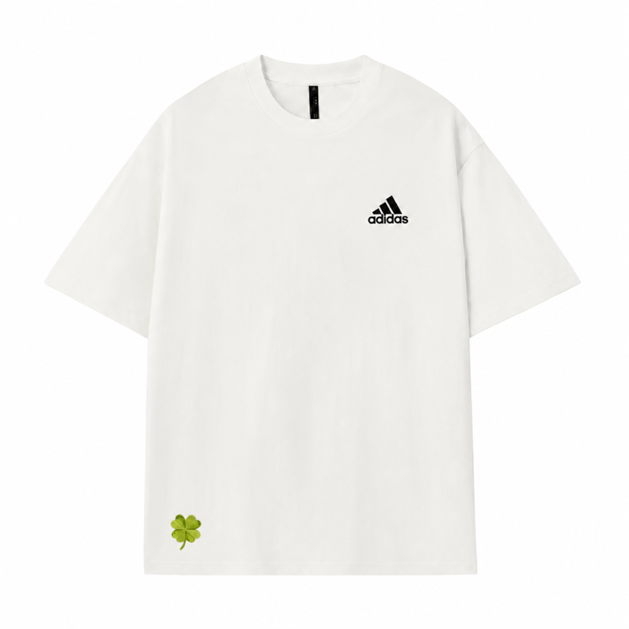 Adidas Adidas MUST HAVES T Shirts Unisex White Crew Neck Thin Straight Fit