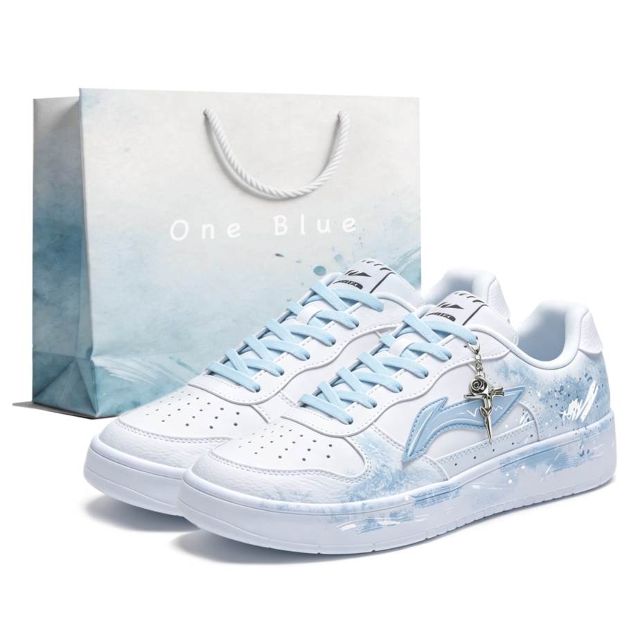 Li-Ning Li Ning Floating Boat Breathable Abrasion Resistant Low top Skateboard Shoes Men's