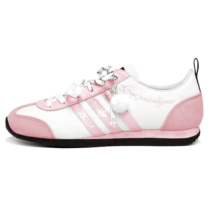 Adidas Adidas VS JOG 2.0 German Army Trainers Unisex Low Top White/Pink