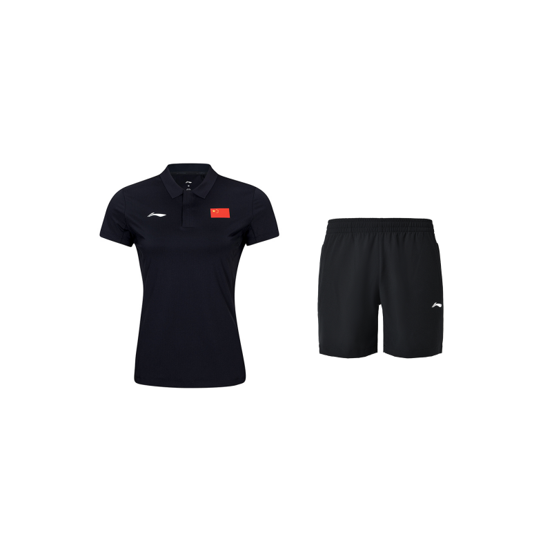 Li-Ning Li Ning Casual Suits Women's Polo Collar Moderate
