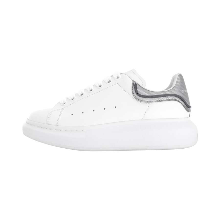 Alexander McQueen Alexander McQueen Oversized White Silver Metallic