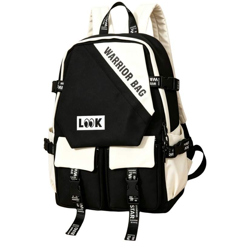 WARRIOR Warrior Nylon Backpack Unisex Black