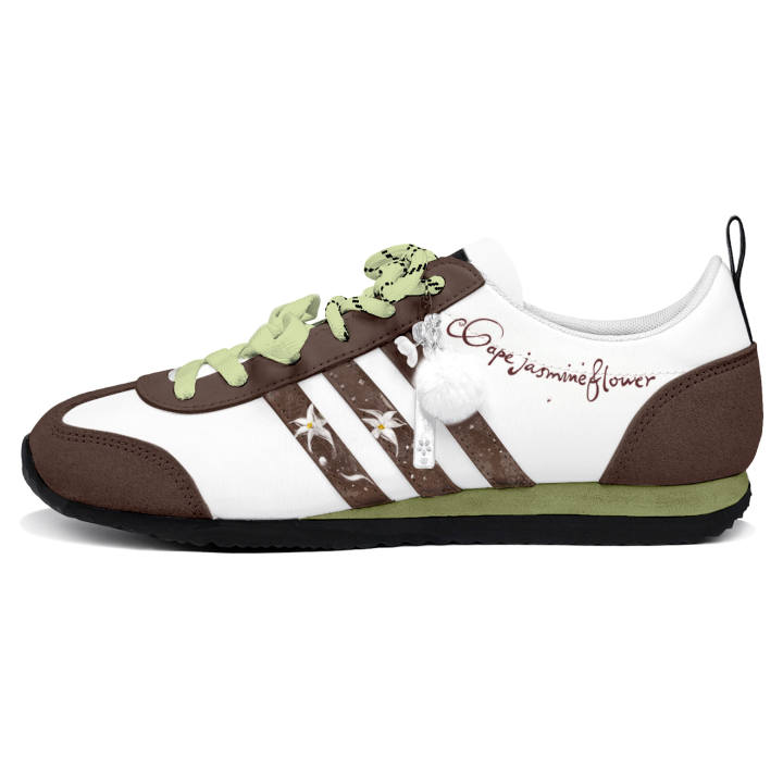 Adidas Adidas VS JOG 2.0 German Army Trainers Unisex Low Top White/Brown/Green