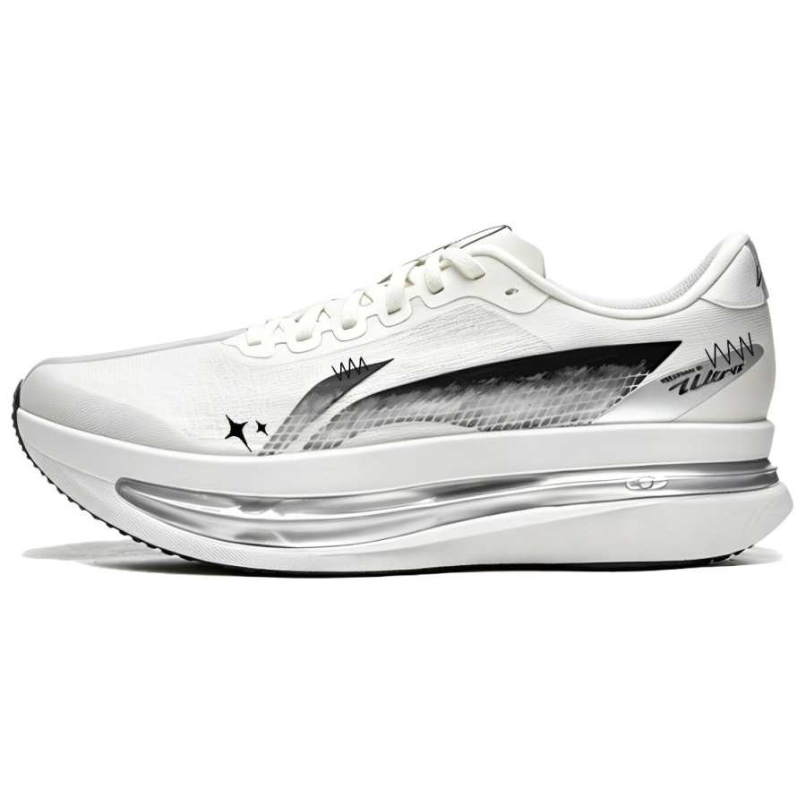 Li-Ning Li Ning Red Hare 9 ULTRA Running Shoes Unisex Low Top Silver