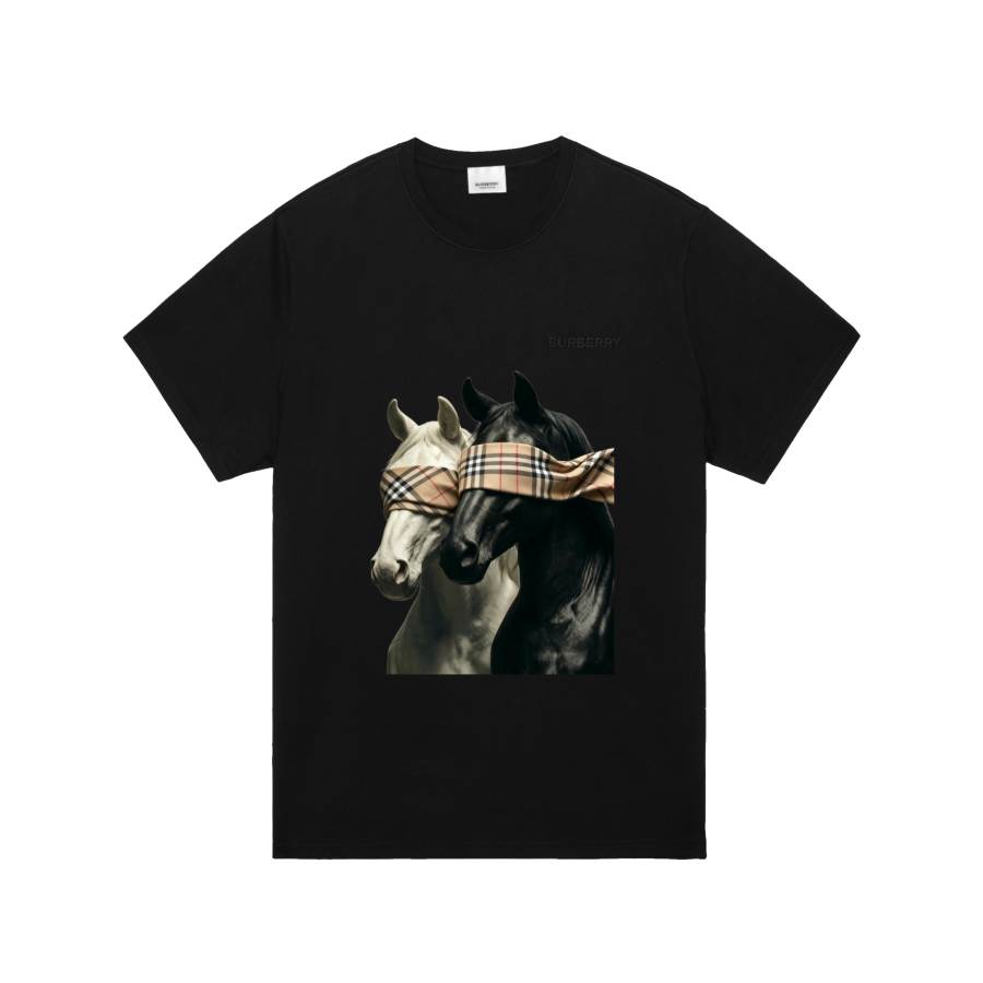 Burberry T Shirts Men's Crew Neck Moderate
