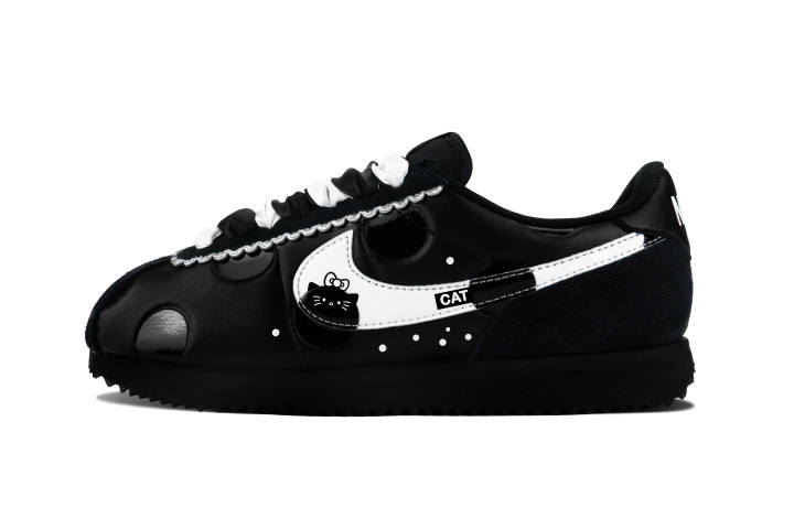 Nike Nike Cortez Casual Shoes Women's Low Top Black/White