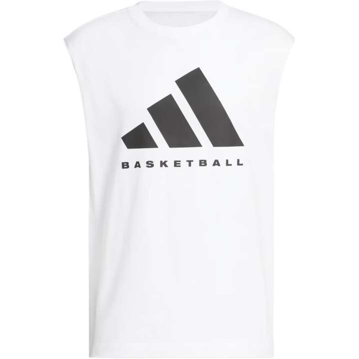 Adidas Adidas BASKETBALL Jerseys Men's White Moderate