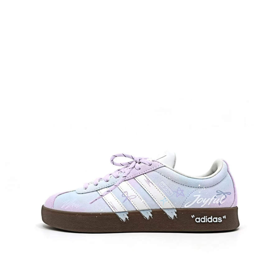 Adidas Adidas VL COURT 2.0 Skateboard Shoes Unisex Low Top White