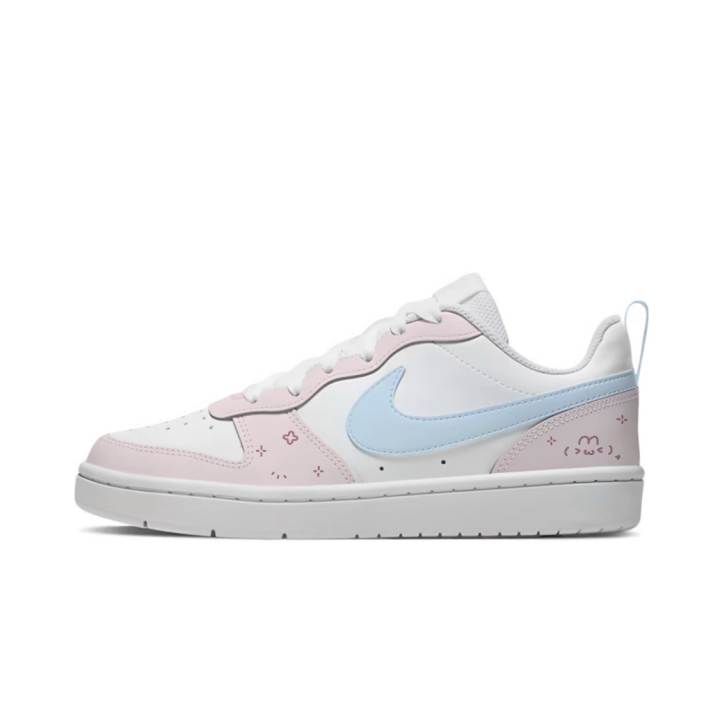 Nike Nike Court Borough Skateboard Shoes Women's Low Top Pink