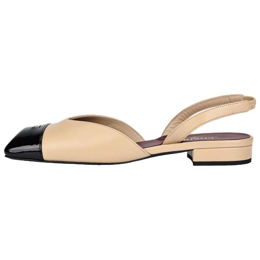CHANEL 26S Leather Casual Shoes Women's Brown