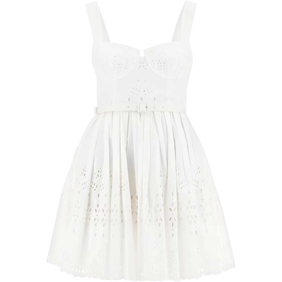 Self-portrait Broderie Mini Dress