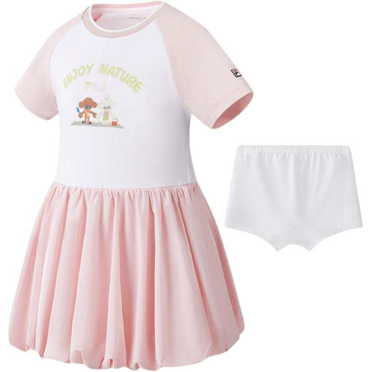 FILA KIDS Pre School Dresses Crew Neck