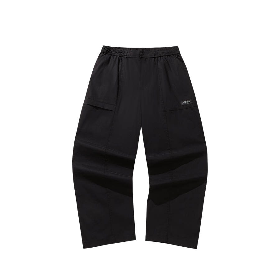 ANTA ANTA Life Collection Sports Pants Men's Basic Black 2 Moderate
