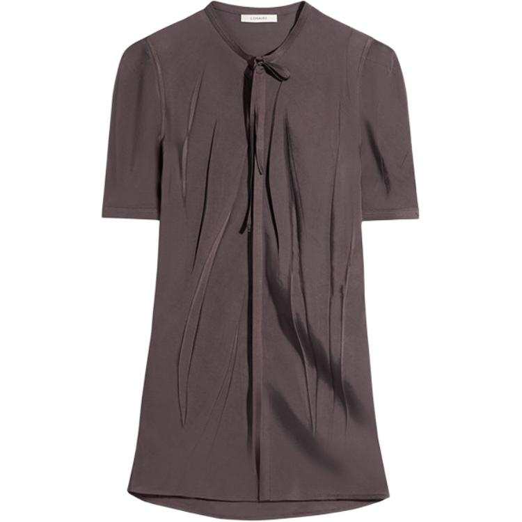 Lemaire Shirts Women's Bright Brown Moderate Straight Fit