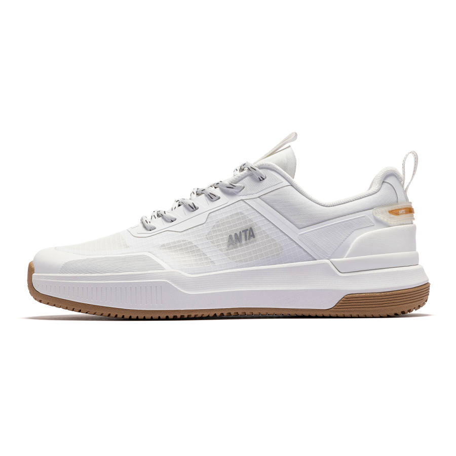 ANTA Life Collection Training Shoes Men's Low Top Papyrus White