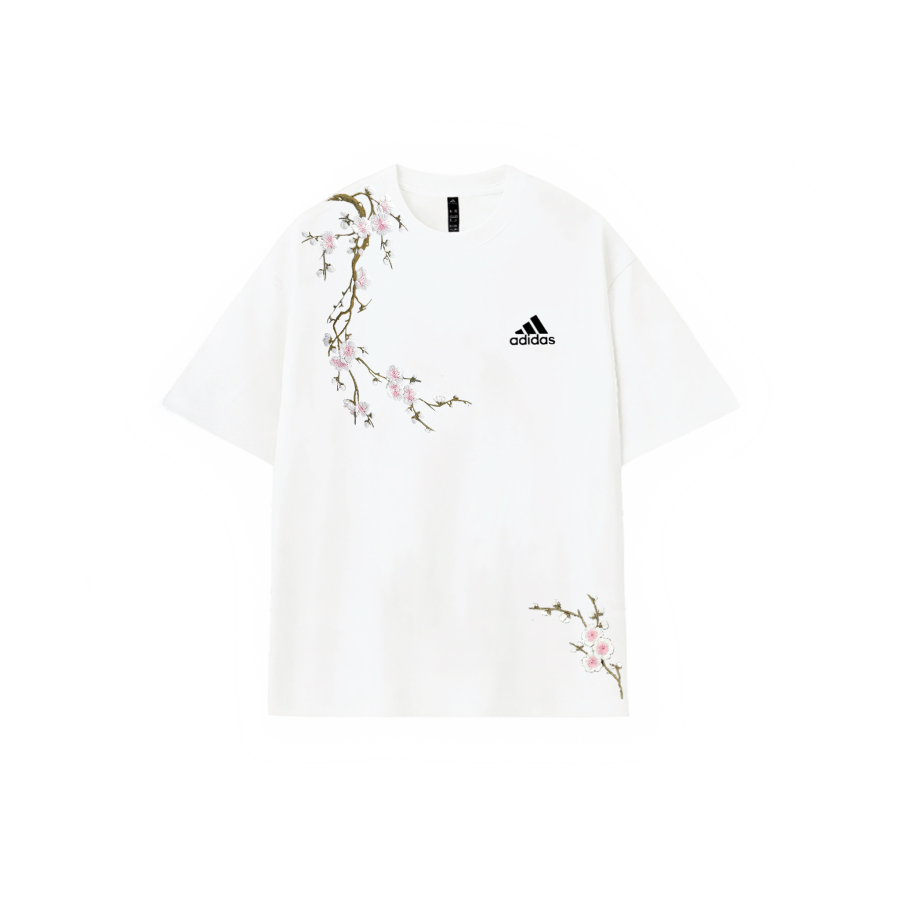 Adidas Adidas MUST HAVES T Shirts Unisex White Crew Neck Moderate Straight Fit