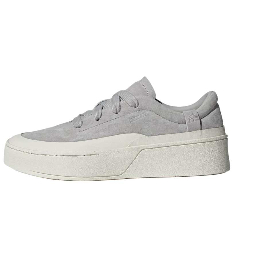 Adidas Adidas Labcourt Soft And Comfortable Slip Resistant Abrasion Resistant Low top Skateboard Shoes Unisex Gray
