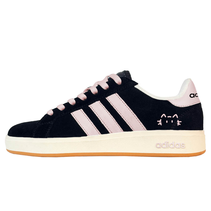Adidas Adidas Grand Court Base 00s Skateboard Shoes Unisex Low Top Silver