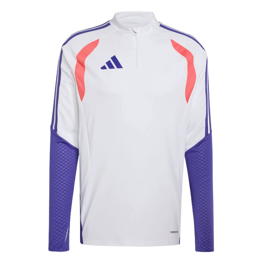 Adidas Adidas Soccer Jerseys Men's White/Purple/Half Swirl Neon Red Moderate