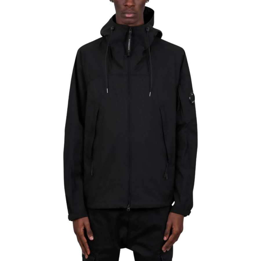 C.P.Company lens-detail hooded jacket