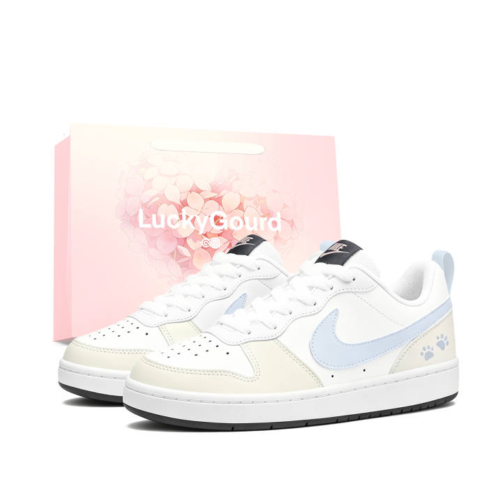 Nike Nike Court Borough Skateboard Shoes Women's Low Top Blue