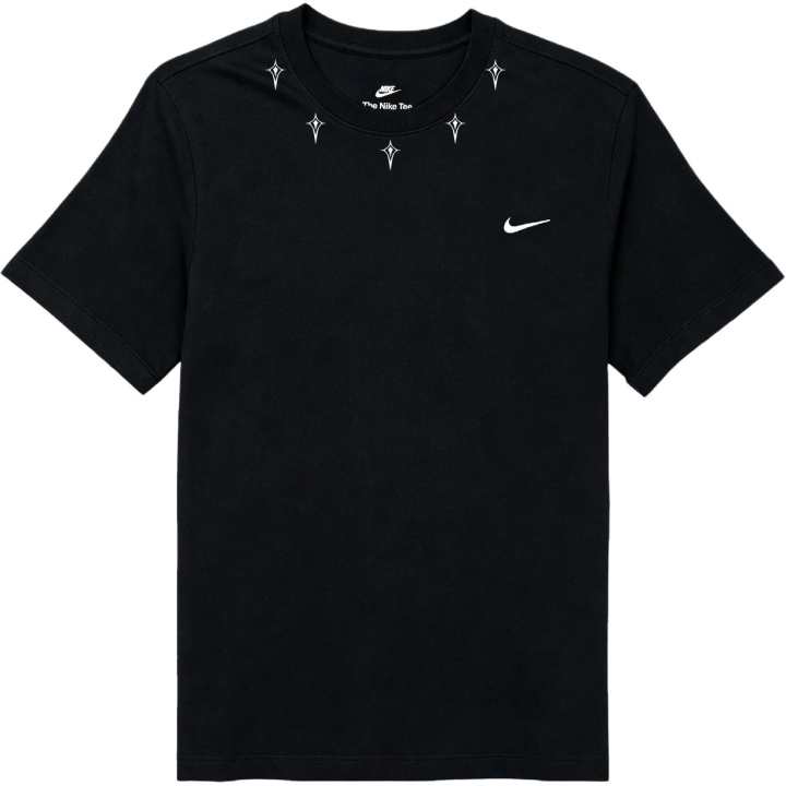 Nike Nike Sportswear T Shirts Unisex Black Crew Neck Moderate Straight Fit