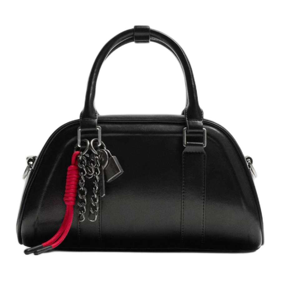 ZARA Handbags Black Charm Included