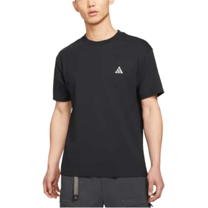 Nike Nike T Shirts Men's Black Crew Neck Moderate
