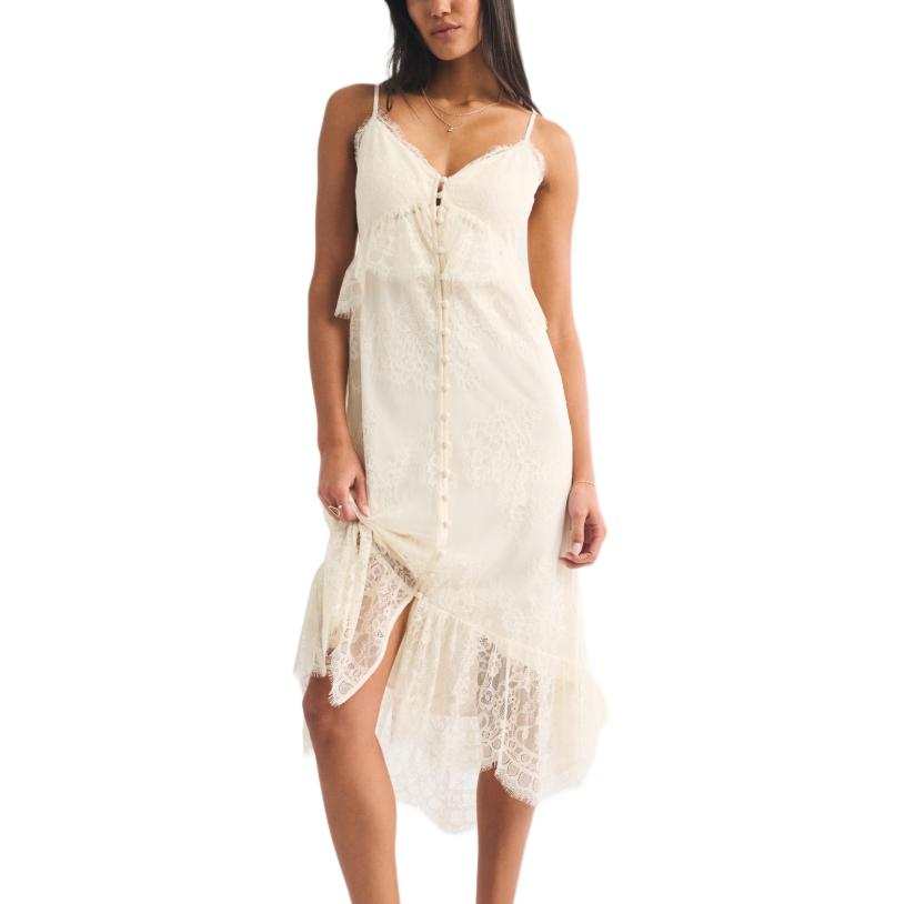 Abercrombie&Fitch Slip Dresses Women's Butter Moderate Long Skirt Other