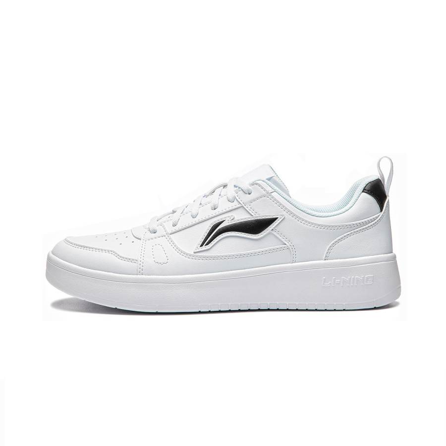 Li-Ning Li Ning Sky Skateboard Shoes Men's Low Top White