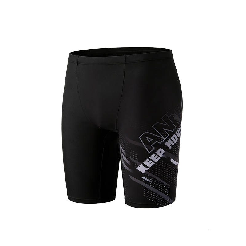 ANTA Swimming Shorts Men's Thin Square Leg Swim Trunks