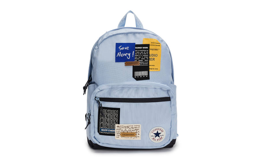Converse Converse Polyester Medium Backpack Unisex Light Haze Blue