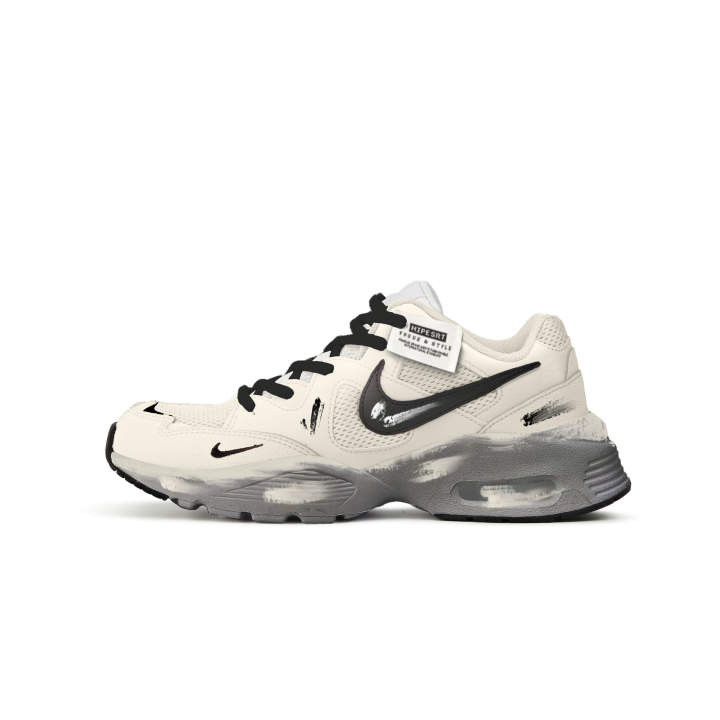 Nike Nike Air Max Fusion Running Shoes Unisex Low Top Gray, Black