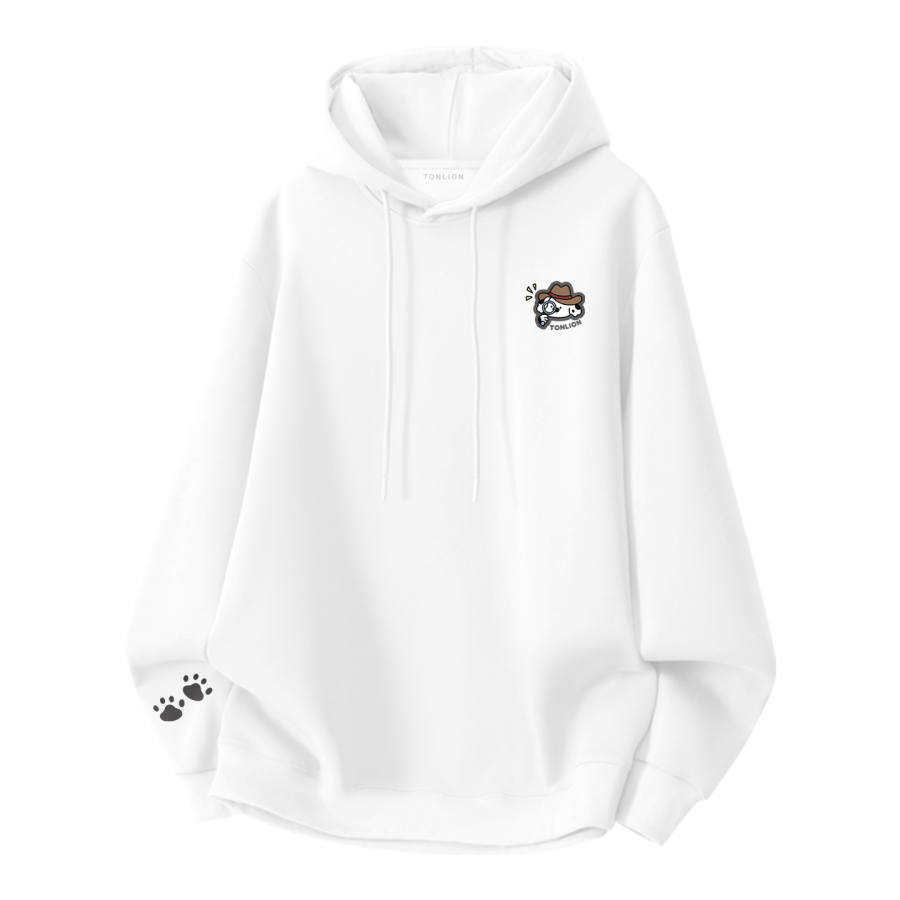 Tonlion Sweatshirts Unisex Hooded Thickened Heavyweight