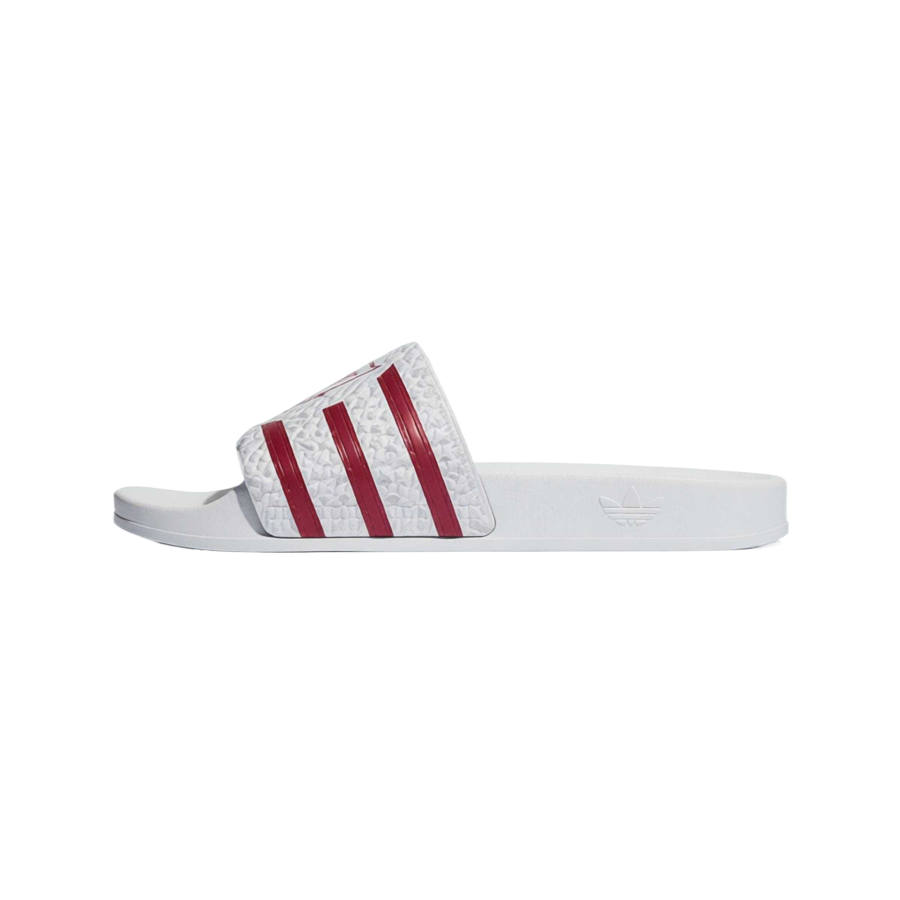 Adidas Originals Trefoil Slide Slippers Unisex White/Strawberry Red