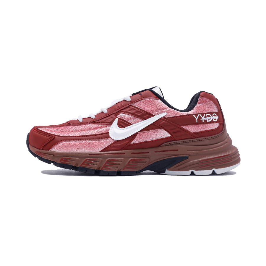 Nike Nike Initiator Running Cushioning Abrasion Resistant Breathable Low top Vintage Basketball Shoes Unisex Red