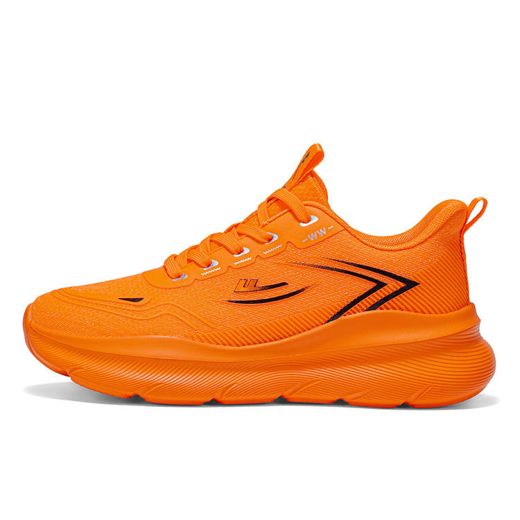 WARRIOR WARRIOR Running Shoes Men's Low Top Neon Orange/Black