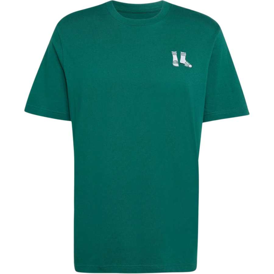 Adidas Adidas Sportswear T Shirts Men's Preppy Green Crew Neck