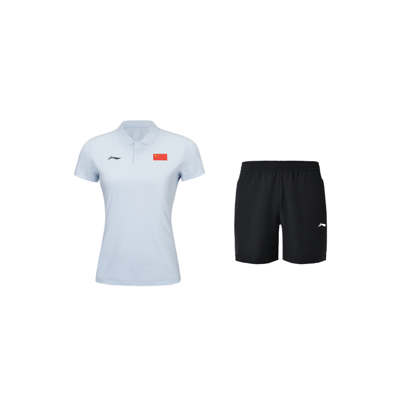 Li-Ning Li Ning Casual Suits Women's Polo Collar Moderate