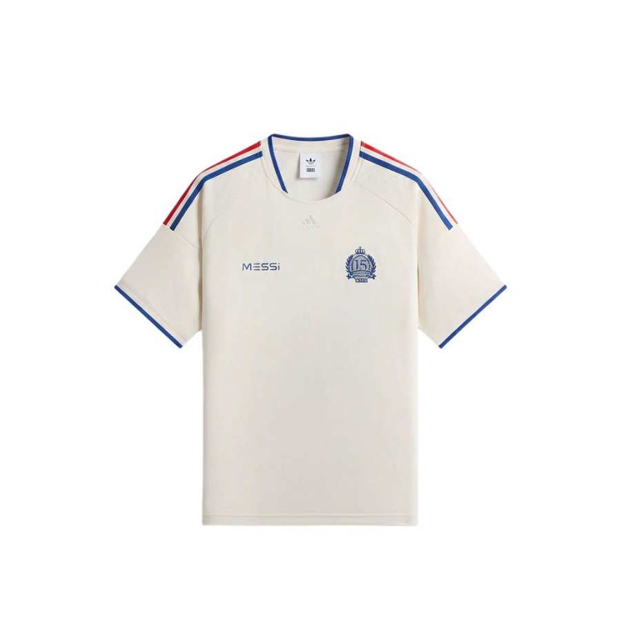 Adidas Originals X KITH X MESSI Soccer Jerseys Men's Pink Chalk White Moderate