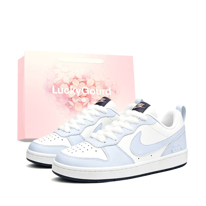 Nike Nike Court Borough Skateboard Shoes Women's Low Top White