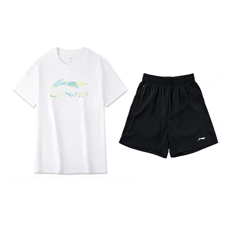Li-Ning Li Ning Casual Sportswear Men's Crew Neck Moderate