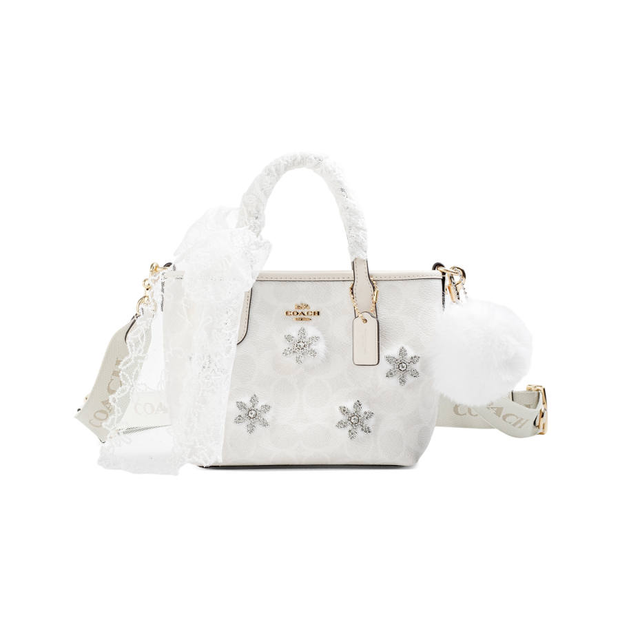 COACH COACH City Handbags White