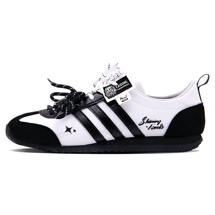 Adidas Adidas VS JOG 2.0 Skateboard Shoes Unisex Low Top Black/White