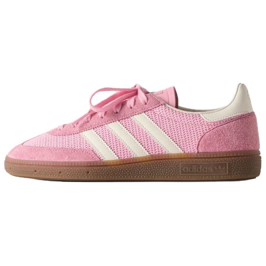 Adidas Originals KITH X Adidas Originals HANDBALL SPEZIAL Skateboard Shoes Men's Pink White
