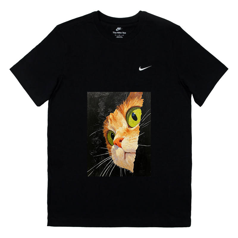 Nike Nike Sportswear T Shirts Unisex Black Crew Neck