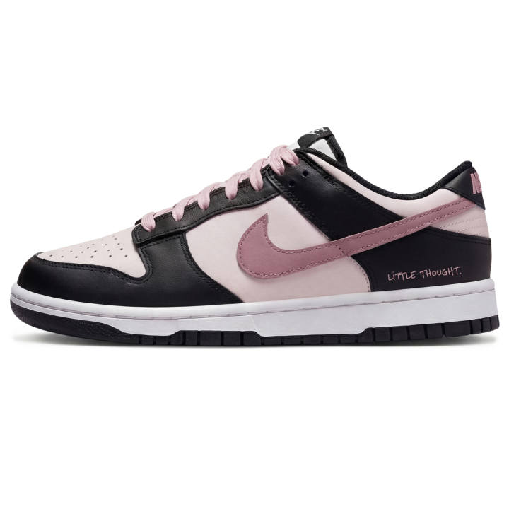 Nike Nike Dunk 'BlackPink Green Grape Iced Tea Abrasion Resistant Low top Skateboard Shoes Unisex Black Pink