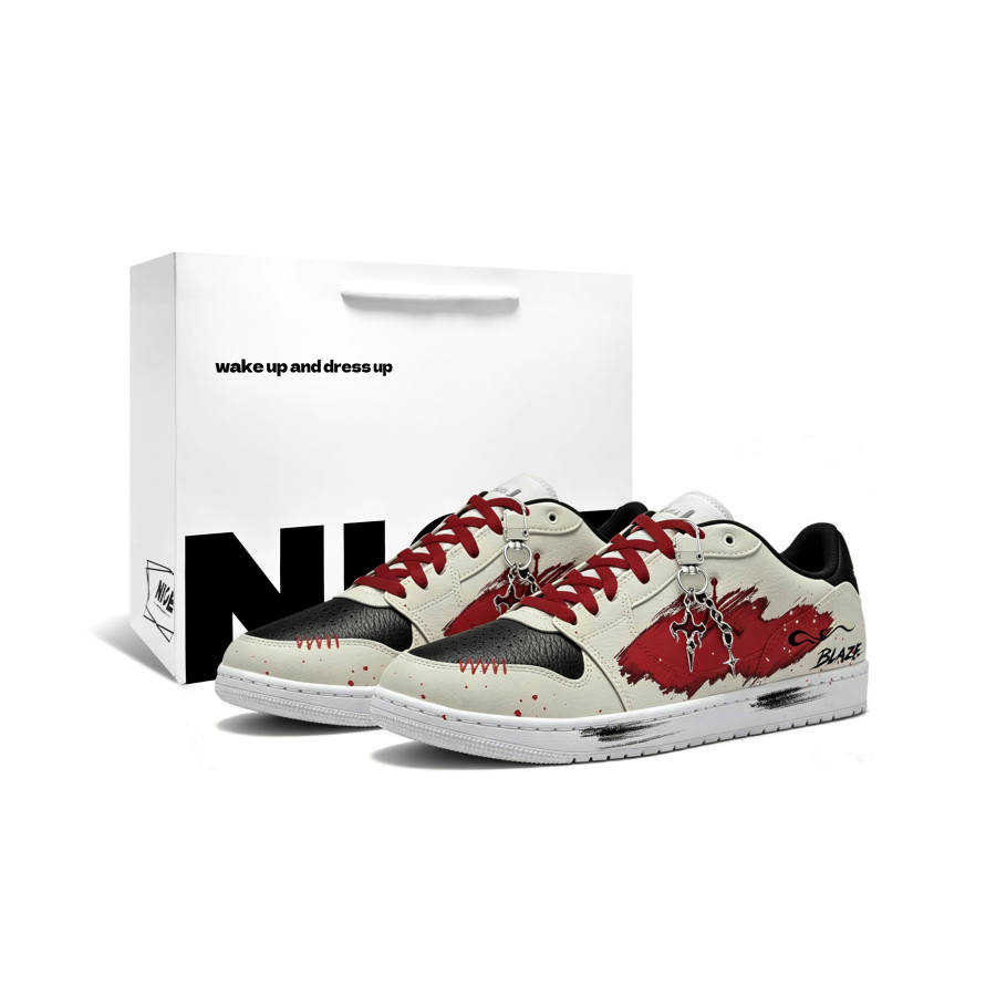 Jordan Jordan COURT CONNECT Skateboard Shoes Men's Low Top Red/Black